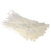 Foto van Bundelbandjes 2,5 mm wit Tie-wrap 