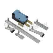 Foto van Schakelaar Micro switch, maak-breek + beugeltjes 