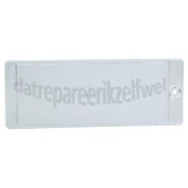 Foto van Whirlpool Glaasje voor lamp -17x6,5cm- DI060 dim 70 dim70 
