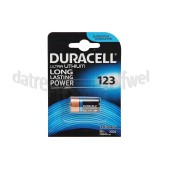 Foto van Duracell Batterij Ultra Photo 3V Lithium Pil 123A 