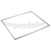 Foto van Whirlpool Afdichtingsrubber 500 x 540mm -wit- druk KGIC 633-2733-2743 