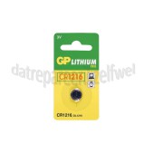 Foto van GP Batterij knoopcel lithium 3V CR1216 