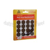 Foto van Deltafix Krasvilt Anti-krasvilt bruin Rond 22mm 