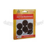 Foto van Deltafix Krasvilt Anti-krasvilt bruin Rond 33mm 