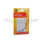 Foto van Deltafix Glasbuffer Zelfklevende glasbuffers Transparant 7mm 