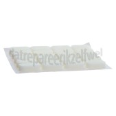 Foto van Deltafix Geluiddemper Geluiddemper wit Zelfklevend 