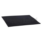 Foto van Deltafix Anti-sliprubber Anti-sliprubber zwart vierkant 90x100mm 