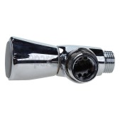 Foto van Venlo Kraan + beluchter -kiwa- Nimbus II Messing verchroomd 
