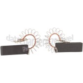 Foto van Bosch Koolborstel set, 12 x 5 met veer/klem WM 6.. serie 
