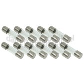 Foto van Glaszekering glaszekering 5 x 20 mm traag 4 A 