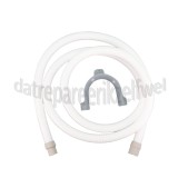 Foto van Electrolux Slang Afvoer 2.5mtr compleet Classic 19x21 -wit- 