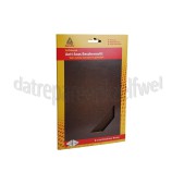 Foto van Deltafix Krasvilt Anti-krasvilt A4 formaat Vierkant 210x297mm BRUIN 