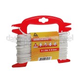 Foto van Deltafix Koord Jalouziekoord wit Haspel met 20mx3mm 