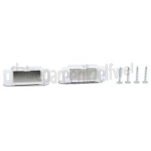 Foto van Deltafix Magneetsluiting Magneet sluiting wit 45 mm 