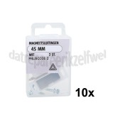 Foto van Deltafix Magneetsluiting Magneet sluiting wit 45 mm 