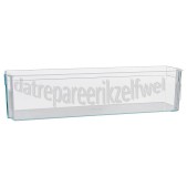 Foto van Siemens Flessenrek Transparant met opschrift Siemens KI34V04, KI22V74/32 