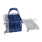 Foto van Ariston-Blue Air Bestekbak 8 vaks -met handvat- LV64AIX -blauw- 