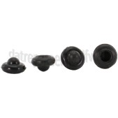 Foto van Whirlpool Dopje Van pannendrager Rond model, zwart 