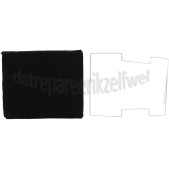Foto van Alternatief Filter Koolstof 220x180x20mm DKF 43 (D020 filter) 