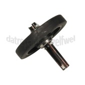 Foto van Bauknecht Loopwiel Voor trommel met as AWL220,AWZ120,AWZ865, 