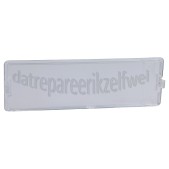 Foto van Bauknecht Glaasje Van afzuigkap lampje DL3351,IKEA80027595, 