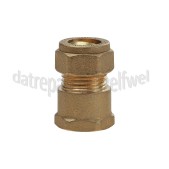 Foto van Dps Knelkoppeling recht 1/2'binnen x 15mm 