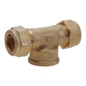 Foto van Dps Knelkoppeling T stuk 15x1/2x15 