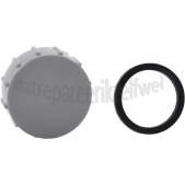 Foto van Dop Schroefdop voor abs sifon met ring 