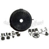 Foto van WPRO Filter Carbon 210mm +accessoires Veel CANDY/INVENTUM AK10 