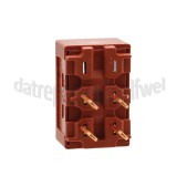 Foto van Whirlpool Schakelaar 2 standen 4 kontakten, verlichting AKB060.AKB062,AKB066, 