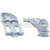 Foto van Whirlpool Wiel Met bevestigingsklem ADG8340WH,ADG7340-1, 