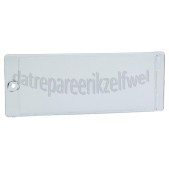 Foto van Bosch Glaasje Van lamp afzuigkap LC40651, DKE925, LC40951 