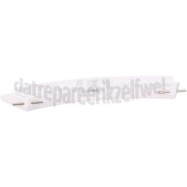 Foto van Bosch Deurgreep Gebogen, wit WXLM1460, WXS862, WXL1461 