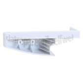 Foto van Liebherr Bevestigingsplaatje Van flessenrek links KGT3946, C3556, CB4056 