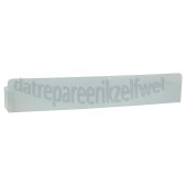 Foto van Smeg Flessenrek Transparant 405x105x45mm FL104AP 