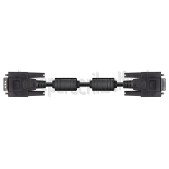 Foto van BMS Verlengkabel 15P SUB D HD (M-F)+FB zw Silverline 