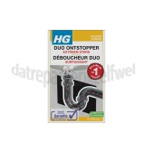 Foto van HG Reiniger Vloeib. duo ontstopper Extreem sterk 