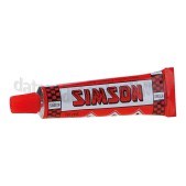 Foto van Simson Lijm Solutie Tube Klein Inhoud 10 ml 