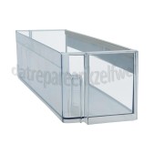 Foto van Siemens Flessenrek Transparant met chromen rand KI26DA20, KI38SA40 