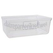 Foto van Whirlpool Groentelade Rechts, Transparant 190x250x100mm ARG5823LH, ARG585A 