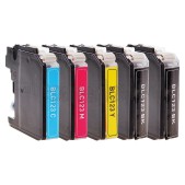 Foto van Easyfiks Inktcartridge LC 123/127 Multipack XL DCPJ4110DW, MFCJ4410DW, MFCJ4710DW 