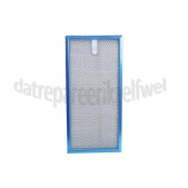 Foto van Novy Filter Metalen Vetfilter, Lip Korte Zijde D7050 D6050, D7025 