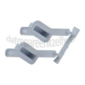 Foto van Whirlpool Knop Startknop, Wit, Bediening AWO5687, AWOD7114, AWS61212 