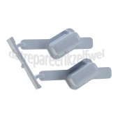 Foto van Whirlpool Knop Startknop, Wit, Bediening AWO5687, AWOD7114, AWS61212 