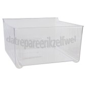 Foto van Bosch Groentelade Transparant 310x280x168mm KGU40621, KGU40124 
