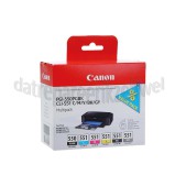 Foto van Canon Inktcartridge PGI 550 CLI 551 Multipack BK/BK/GY/C/M/Y Pixma MX925, MG5450 