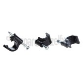 Foto van Q-Link Clip 8mm VMVL + coax 12 zwart 20 stuks kabelclip 