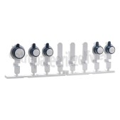 Foto van Whirlpool Knop Drukknoppen, 6 stuks WAK9790, HDW6000D 