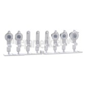 Foto van Whirlpool Knop Drukknoppen, 6 stuks WAK9790, HDW6000D 