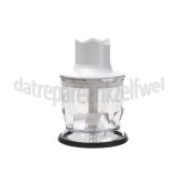 Foto van Braun Hakmolen MQ20 Hakmolen, Wit, 350ml Multiquick 5 en 7 staafmixers 